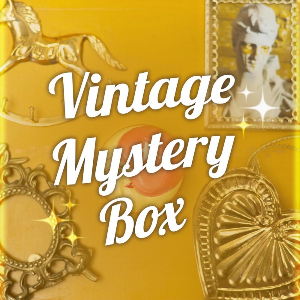 Vintage Mystery Box Bundle 📦 clothing accessories jewelry random mix